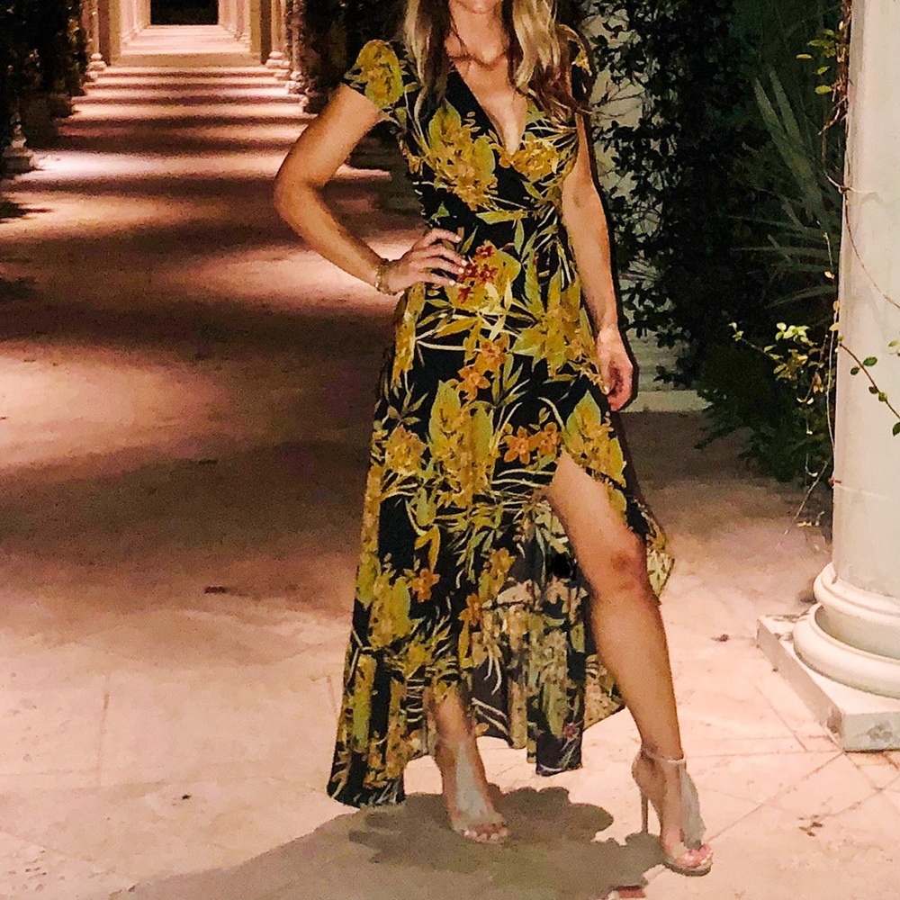 Boho Wrap dress. Size 1 small